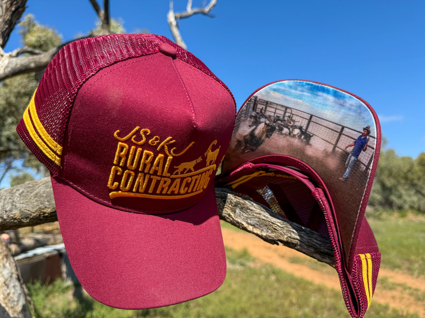 The Maroon & Gold Hat