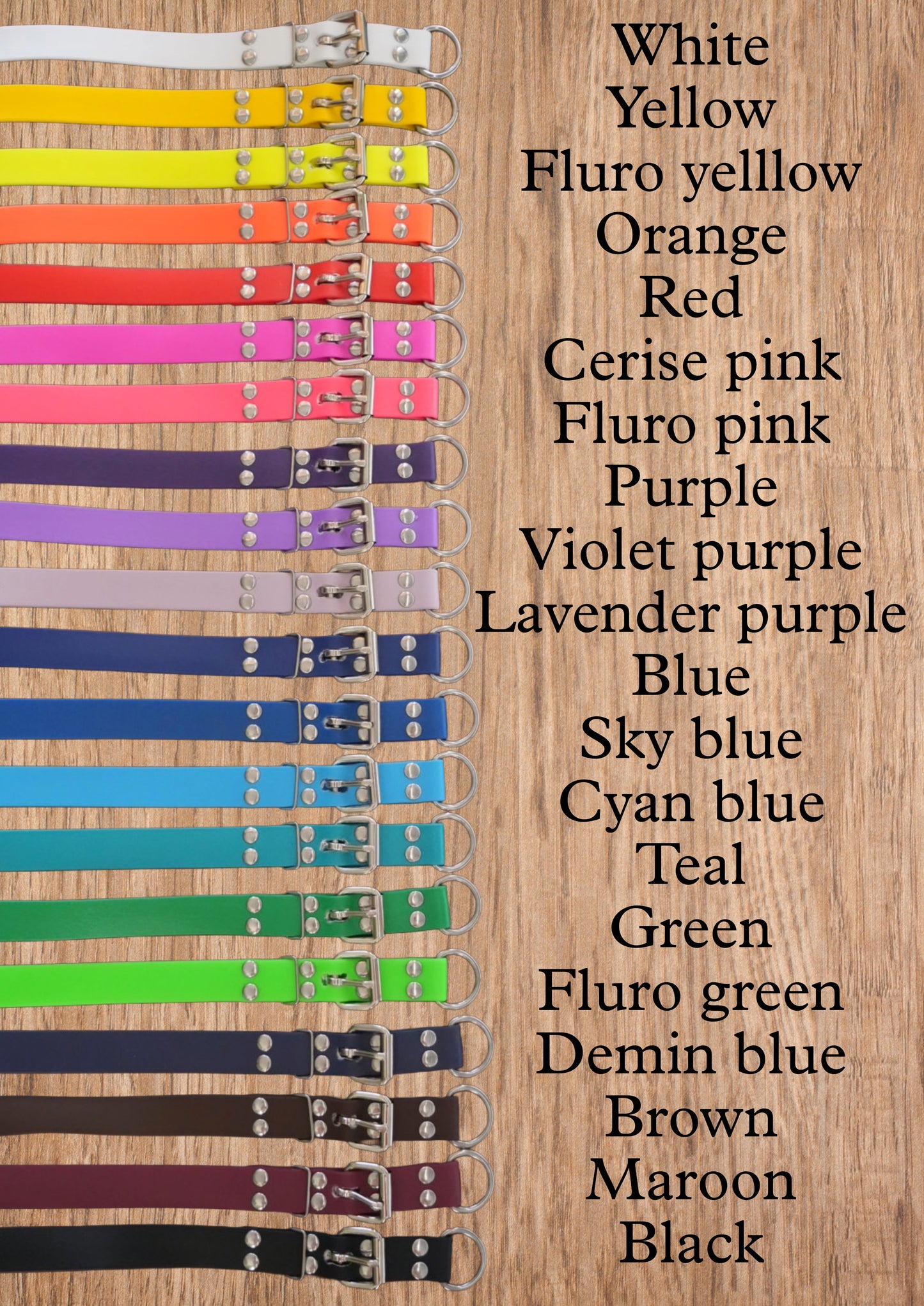 The Workmate – 25mm PVC Dog Collar