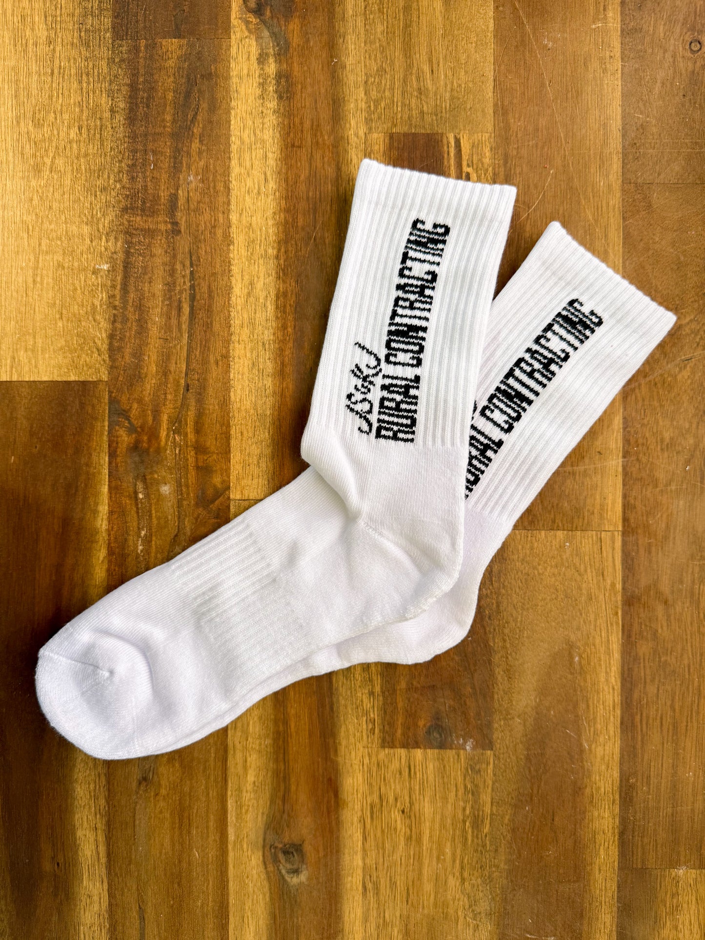 Crew length socks