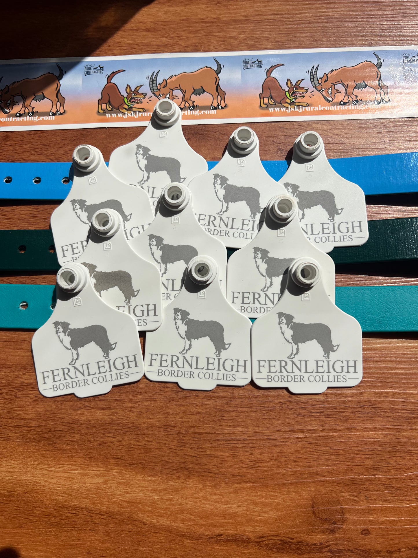 Personalised cattle tag